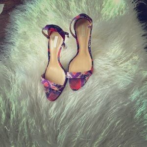 Schultz high heel sandals leather sole size 38